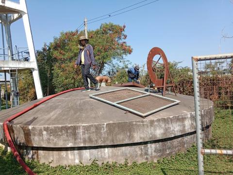 ส่งน้ำอุปโภคบริโภค