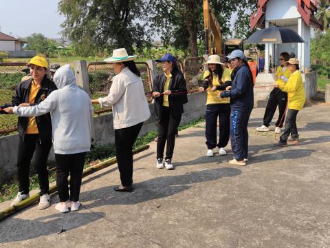 การกำจัดวัชพืชในเขตเทศบาลตำบลถาวร ประจำปีงบประมาณ 2568