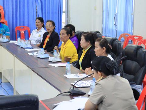 ประชุมโครงการประเพณีขึ้นเขาหลุบ