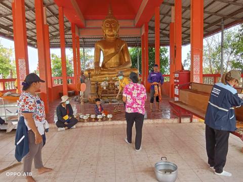 เตรียมความพร้อม ในการจัดงานประเพณีขึ้นเขาหลุบ