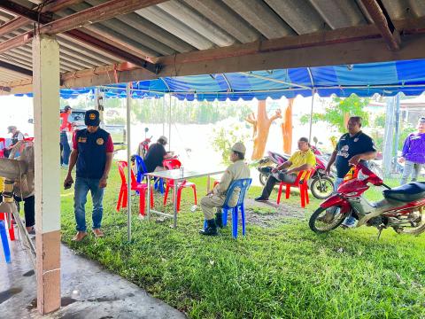 ดบริการประชาชนลดอุบัติเหตุทางถนนช่วงเทศกาลสงกรานต์