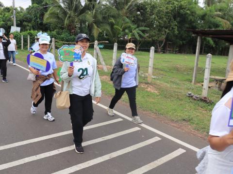 รณรงค์การไปใช้สิทธิเลือกตั้งสมาชิกสภาเทศบาล และนายกเทศมนตรีตำบลถาวร