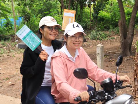 รณรงค์การไปใช้สิทธิเลือกตั้งสมาชิกสภาเทศบาล และนายกเทศมนตรีตำบลถาวร