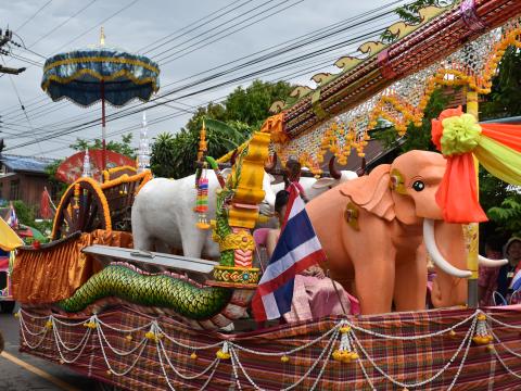 ประเพณีบุญบั้งไฟตำบลถาวร 2568