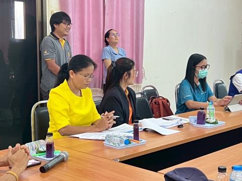 รับประเมินมาตรฐานการดำเนินงานป้องกันและแก้ไขปัญหาการตั้งครรภ์ในวัยรุ่น