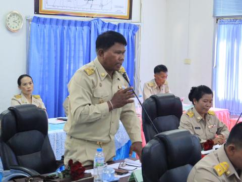 ประชุมสภาเทศบาล ฯ ครั้งแรก