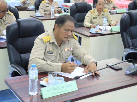 ประชุมสภาเทศบาล ฯ ครั้งแรก