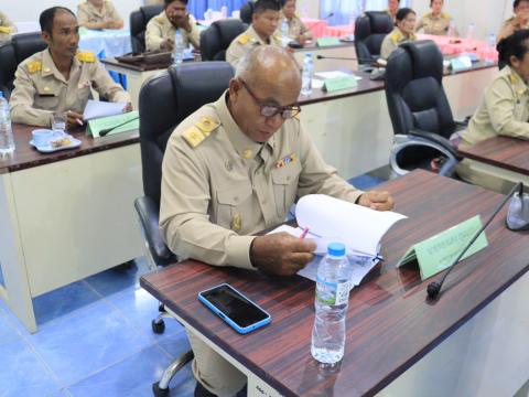 ประชุมสภาเทศบาล ฯ ครั้งแรก