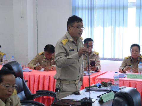 ประชุมสภาเทศบาล ฯ ครั้งแรก