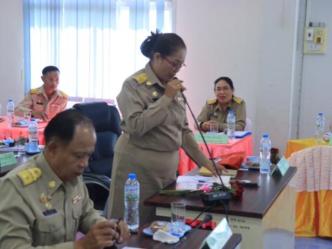 ประชุมสภาเทศบาล ฯ ครั้งแรก
