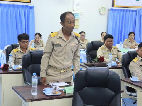 ประชุมสภาเทศบาล ฯ ครั้งแรก