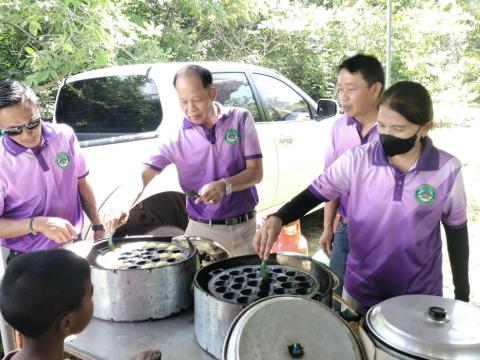 ร่วมเป็นเจ้าภาพโรงทาน #ขนมครก ในงานผ้าป่าสามัคคี