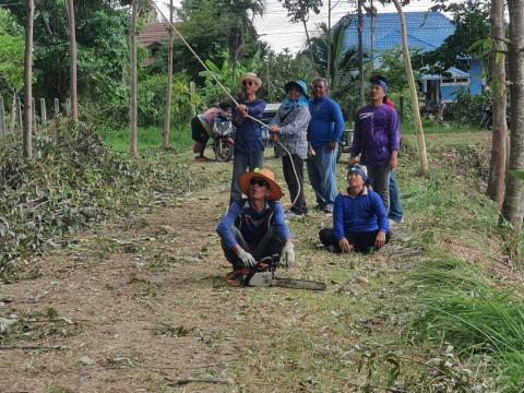 ปรับปรุงภูมิทัศน์บริเวรรอบๆเทศบาลตำบลถาวร