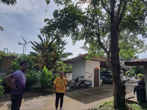 ปรับปรุงภูมิทัศน์รอบๆบริเวณโรงพยาบาลส่งเสริมสุขภาพตำบลถาวร