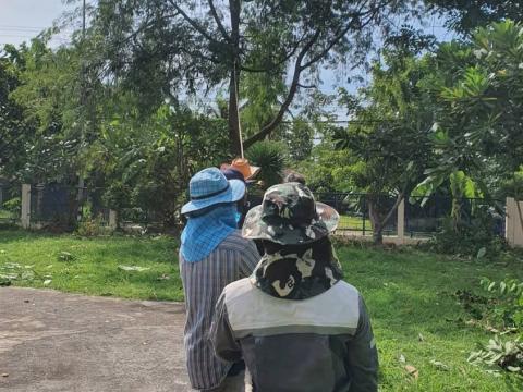 ปรับปรุงภูมิทัศน์รอบๆบริเวณโรงพยาบาลส่งเสริมสุขภาพตำบลถาวร