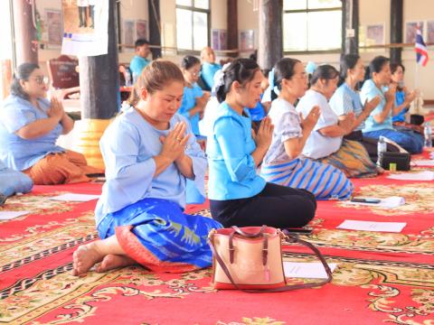 กิจกรรม “รวมพลังสร้างสัปปายะสู่วัดด้วยวิถี 5 ส”