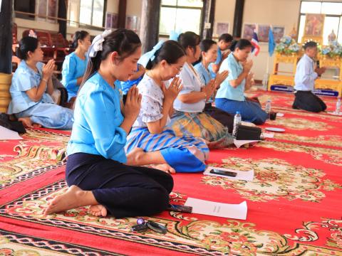 กิจกรรม “รวมพลังสร้างสัปปายะสู่วัดด้วยวิถี 5 ส”