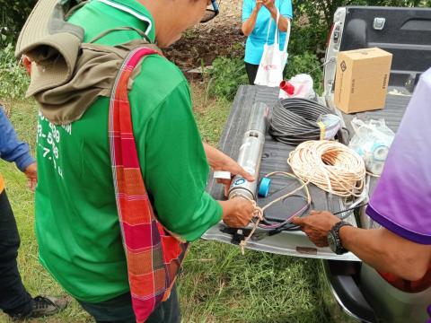 ซ่อมแซมระบบท่อปะปาหมู่ที่ 7 บ้านคลองต้อ