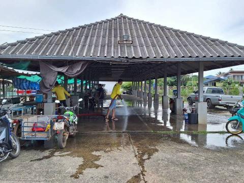 ดำเนินโครงการจัดระเบียบตลาดชุมชน ประจำปีงบประมาณ 2568