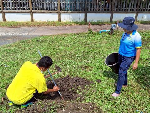 ดำเนินโครงการจัดระเบียบตลาดชุมชน ประจำปีงบประมาณ 2568