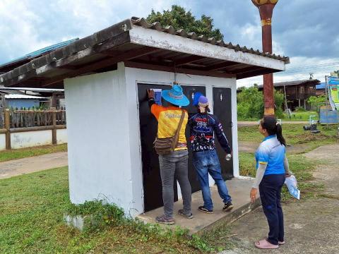 ดำเนินโครงการจัดระเบียบตลาดชุมชน ประจำปีงบประมาณ 2568