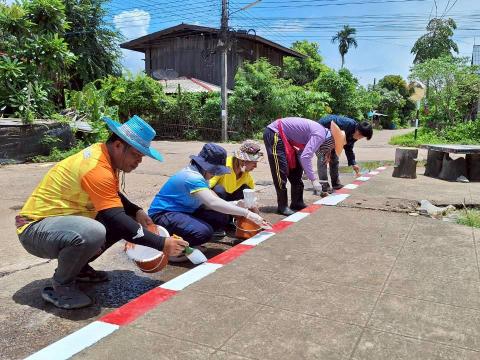 ดำเนินโครงการจัดระเบียบตลาดชุมชน ประจำปีงบประมาณ 2568