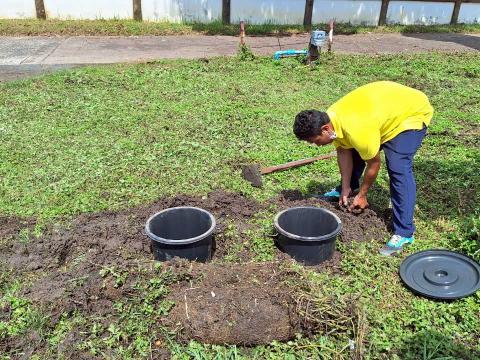 ดำเนินโครงการจัดระเบียบตลาดชุมชน ประจำปีงบประมาณ 2568