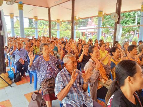 โครงการอบรมให้ความรู้ เรื่องการดูแลผู้สูงอายุและผู้พิการ สิทธ์ผู้สูงอายุและผู้พิการ ประจำปีงบประมาณ 2568