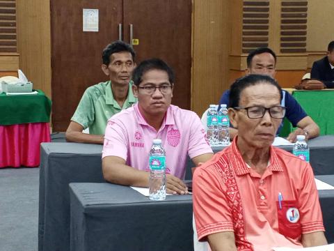 โครงการพัฒนาศักยภาพประธารและเลขานุการชมรมผู้สูงอายุเครือข่ายจังหวัดบุรีรัมย์ สู่ความเข้มแข็ง ประจำปี 2568