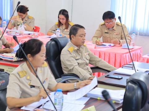 การประชุมสภาเทศบาลตำบลถาวร สมัยวิสามัญ สมัยที่ 1