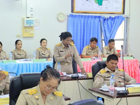 การประชุมสภาเทศบาลตำบลถาวร สมัยวิสามัญ สมัยที่ 1