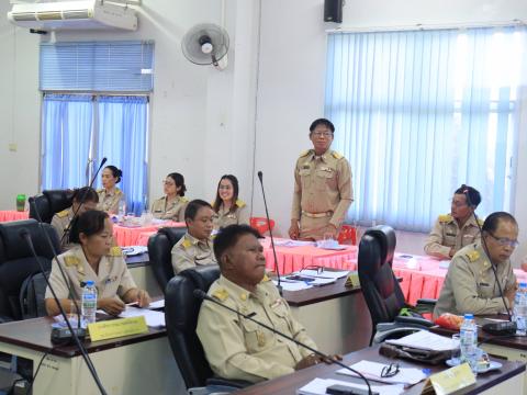 การประชุมสภาเทศบาลตำบลถาวร สมัยวิสามัญ สมัยที่ 1