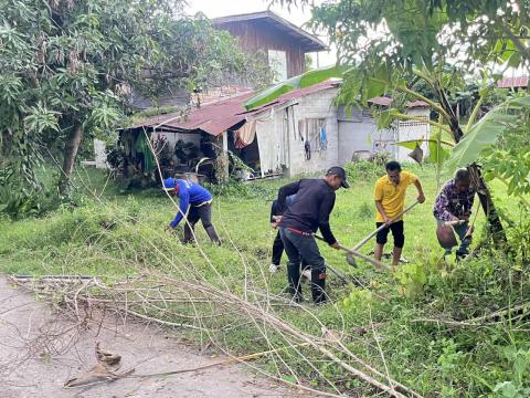ซ่อมท่อประปาชำรุด หมู่ที่ 10
