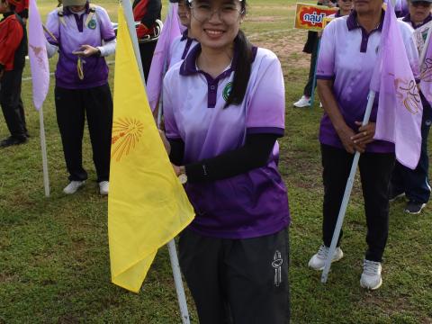 พิธีเปิดการแข่งขันกีฬาเยาวชนและประชาชนต้านภัยยาเสพติด ประจำปีงบประมาณ 2569