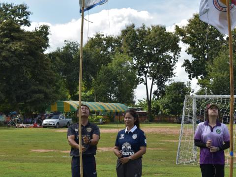 พิธีเปิดการแข่งขันกีฬาเยาวชนและประชาชนต้านภัยยาเสพติด ประจำปีงบประมาณ 2569