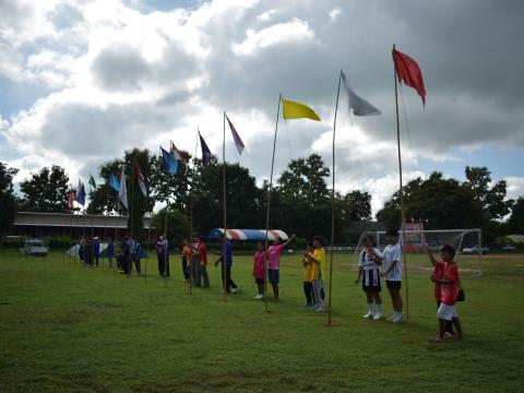 พิธีเปิดการแข่งขันกีฬาเยาวชนและประชาชนต้านภัยยาเสพติด ประจำปีงบประมาณ 2569