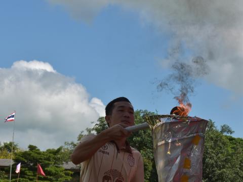 พิธีเปิดการแข่งขันกีฬาเยาวชนและประชาชนต้านภัยยาเสพติด ประจำปีงบประมาณ 2569