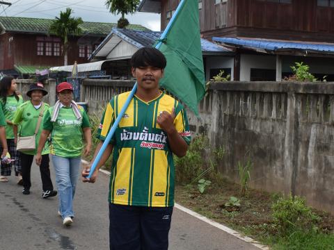 พิธีเปิดการแข่งขันกีฬาเยาวชนและประชาชนต้านภัยยาเสพติด ประจำปีงบประมาณ 2569