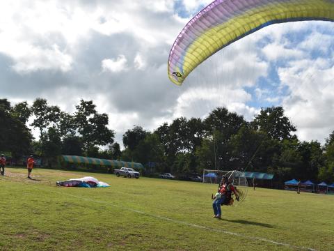 พิธีเปิดการแข่งขันกีฬาเยาวชนและประชาชนต้านภัยยาเสพติด ประจำปีงบประมาณ 2569
