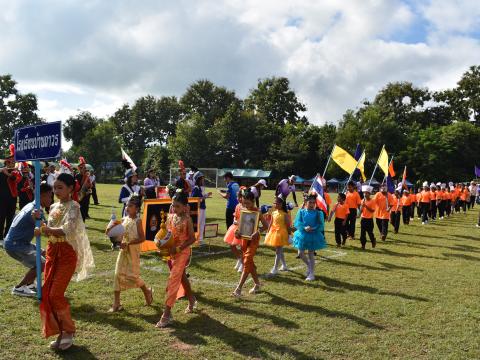 พิธีเปิดการแข่งขันกีฬาเยาวชนและประชาชนต้านภัยยาเสพติด ประจำปีงบประมาณ 2569