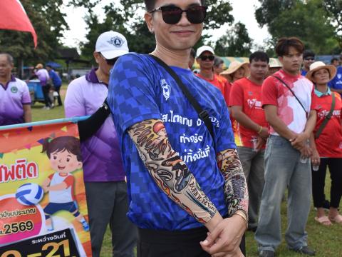 พิธีเปิดการแข่งขันกีฬาเยาวชนและประชาชนต้านภัยยาเสพติด ประจำปีงบประมาณ 2569