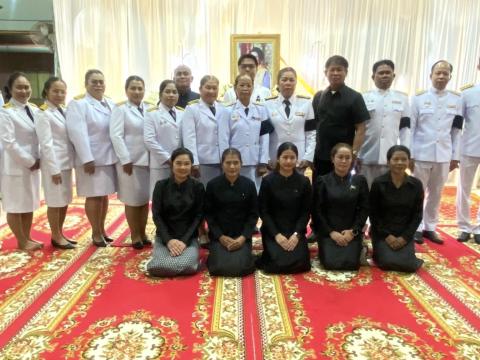 พิธีบำเพ็ญกุศลสวดพระพุทธมนต์หรือสวดพระอภิธรรมอุทิศถวายพระราชกุศลสมเด็จพระนางเจ้าสิริกิติ์พระบรมราชินีนาถพระบรมราชชนนีพันปีหลวง