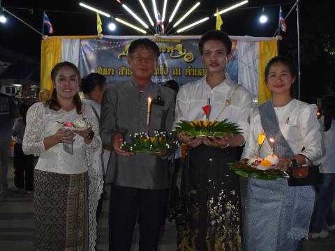 งานประเพณีลอยกระทงประจำปี 2568 เทศบาลตำบลถาวร อำเภอเฉลิมพระเกียรติ จังหวัดบุรีรัมย์