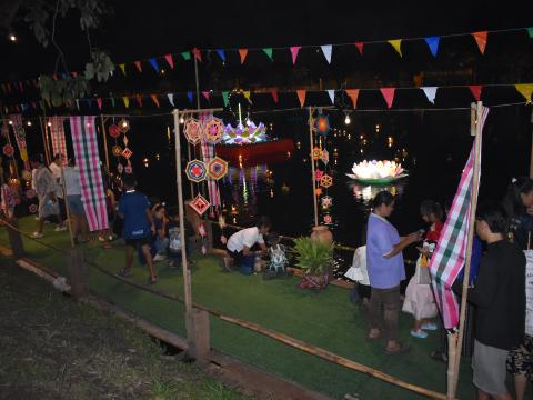 งานประเพณีลอยกระทงประจำปี 2568 เทศบาลตำบลถาวร อำเภอเฉลิมพระเกียรติ จังหวัดบุรีรัมย์