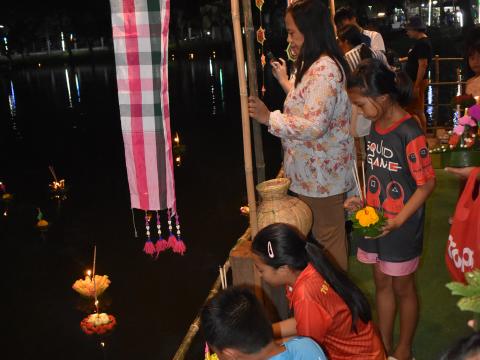 งานประเพณีลอยกระทงประจำปี 2568 เทศบาลตำบลถาวร อำเภอเฉลิมพระเกียรติ จังหวัดบุรีรัมย์