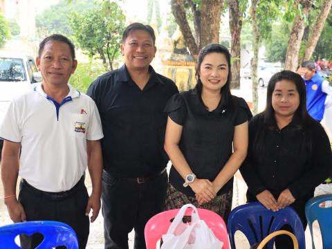 พิธีทำบุญตักบาตรถวายพระราชกุศลแด่สมเด็จพระนางเจ้าสิริกิติ์ฯ