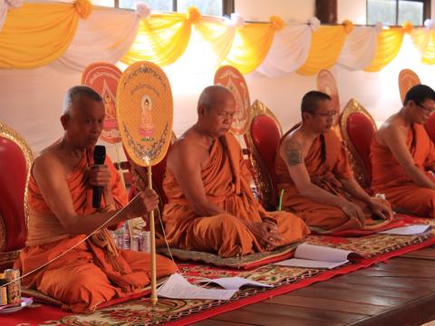 "พิธีเจริญพุทธมนต์ เจริญจิตตภาวนา และกิจกรรม " รวมพลังสร้างสัปปายะสู่วัดด้วยวิถี ๕ ส"
