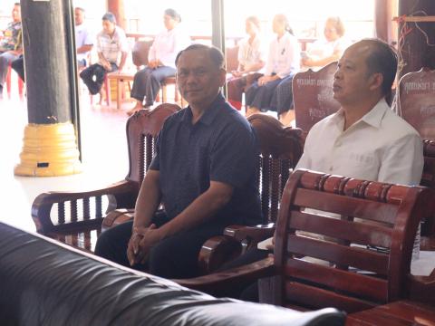 "พิธีเจริญพุทธมนต์ เจริญจิตตภาวนา และกิจกรรม " รวมพลังสร้างสัปปายะสู่วัดด้วยวิถี ๕ ส"