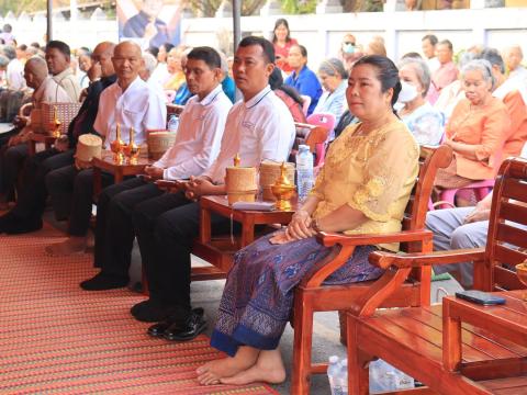 บวงสรวงอนุสาวรีย์ผู้ก่อตั้งบ้านถาวร และงานบุญกลางบ้าน-บุญข้าวจี่ ประจำปี 2569