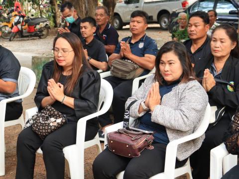 ร่วมพิธีบำเพ็ญกุศล สตมวาร 100 วัน